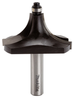 Кромочная калевочная фреза 25.4R, 63.5х31.8, S12, 2T Makita D-11380