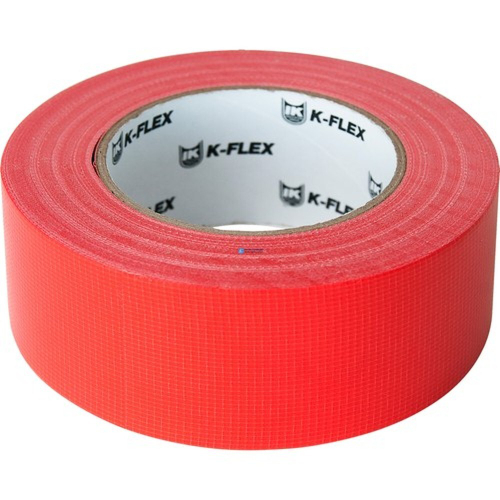Лента армированная самоклеящаяся K-FLEX DUCT 1604H red 48мм, 50м, красная
