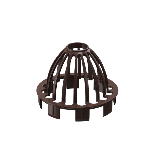 Сетка для защиты водостока Premium, шоколад