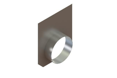 Заглушка торцевая с водоотводом для лотка бетонного 4959