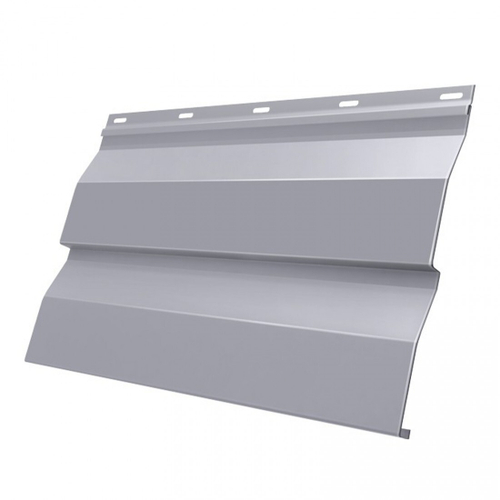 Сайдинг металлический СП Корабельная доска Ral 7004 сигнальный серый 0,45 мм 14х239(267)х6000 мм, м2