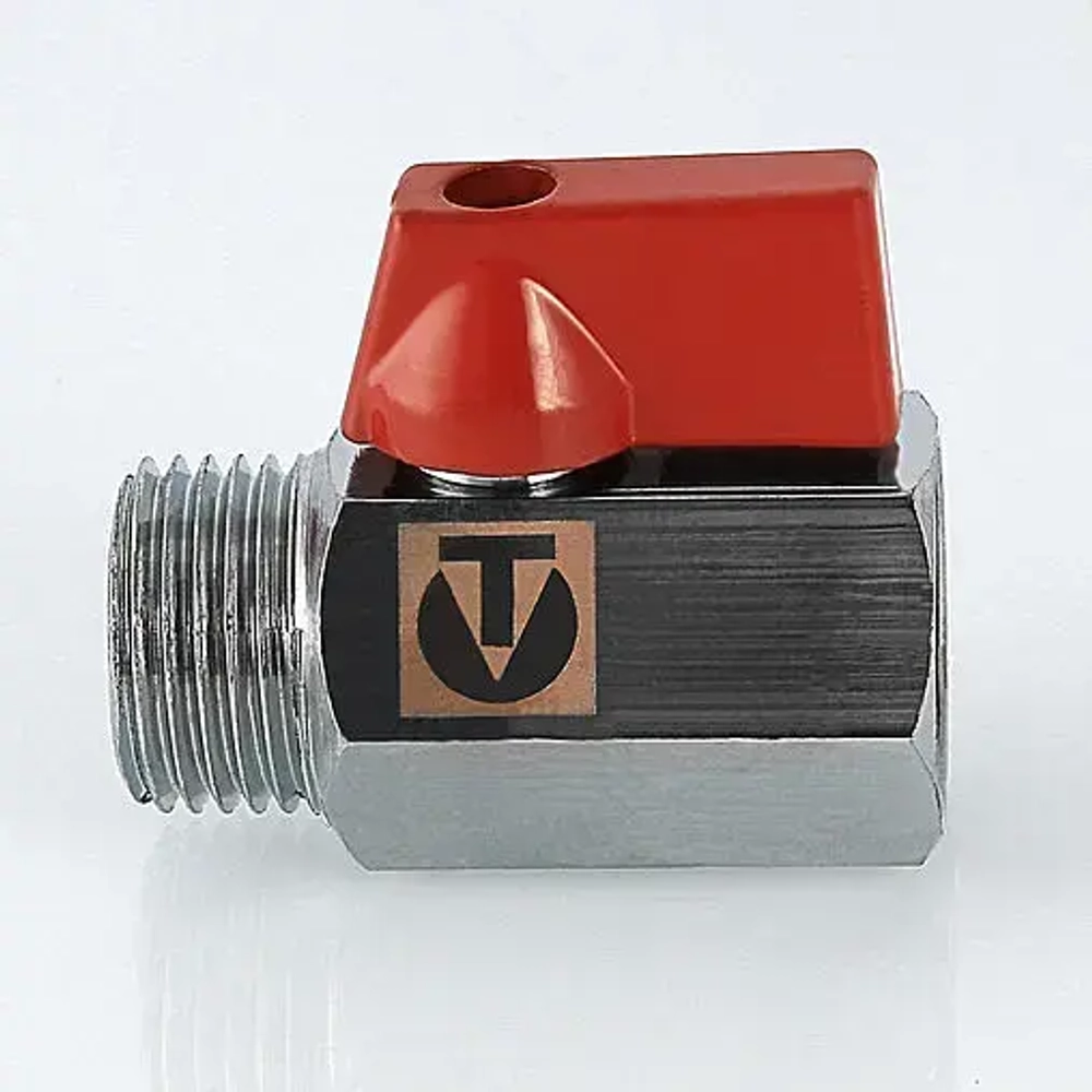 Кран шаровый мини ½"в x ½"н Valtec Mini VT.331.N.04