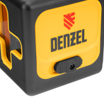 Лазерный уровень DQB-T, 30 м, зеленый луч, батарейки, штатив Denzel