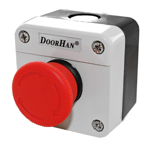 Кнопка Stop для аварийной остановки привода