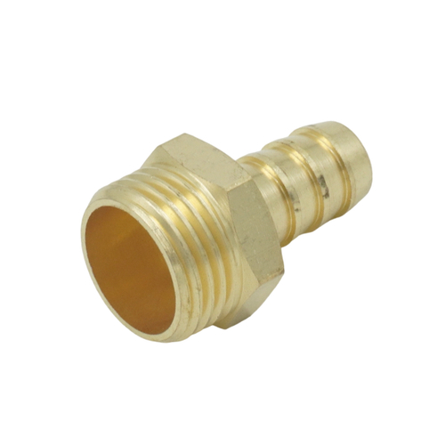 OPT-74012HHM Штуцер пневматический ёлочка, внешняя резьба 1/2", 12 мм