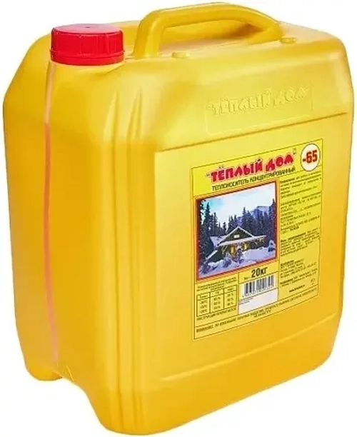 Теплоноситель (Антифриз) моноэтиленгликоль Теплый Дом -65 20кг