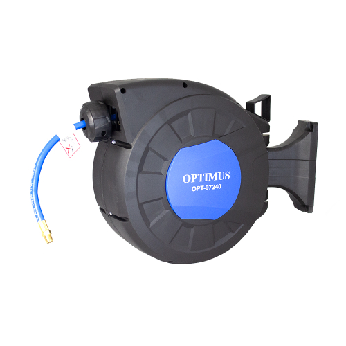 OPT-97240 Пневматическая катушка 15м со шлангом 8*12мм  для подачи сжатого воздуха