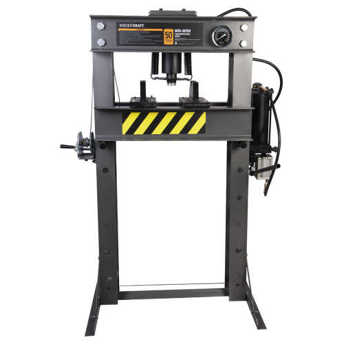 WDK-80150 50T  Пресс пневмогидравлический 50т, ход штока 175мм, раб. диапазон 0-890мм