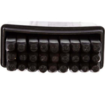 Буквенные клейма № 2 /латинский шрифт/ сталь GRIFF g111042