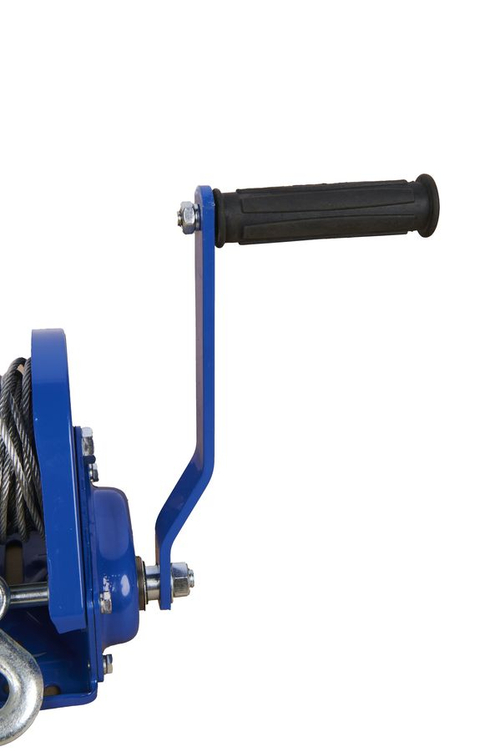 Лебедка ручная TOR ЛБ-1200 (BHW) г/п 0,54 т длина троса 10 м