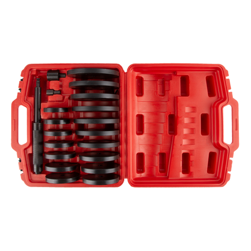 WDK-214900 Набор оправок для выпрессовки и запрессовки подшипников, втулок, сальников, 21 предмет