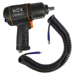 Пневматический ударный гайковерт со спиральным шлангом WDK-20440H10