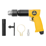 Пневматическая дрель PD500, 500 об/мин, 114 л/мин, 13 мм Denzel