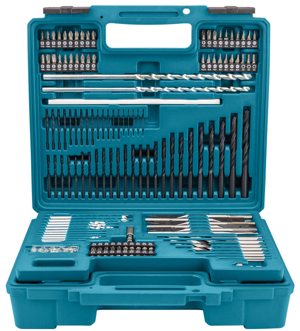 Набор сверл и насадок BASIC 212 шт. Makita E-06270