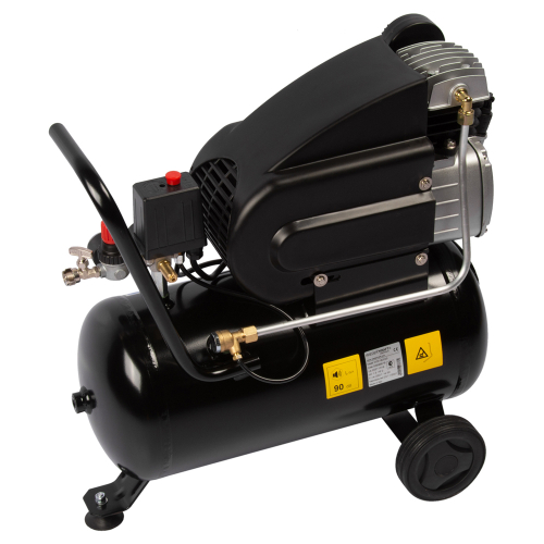 WDK-90225  Масляный поршневой компрессор с прямым приводом:225 л/мин, 24л., 8 бар;220В/1,5 кВт.