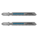 Полотна для электролобзика  по металлу, 2 шт,( 3111-T118A ) Gross