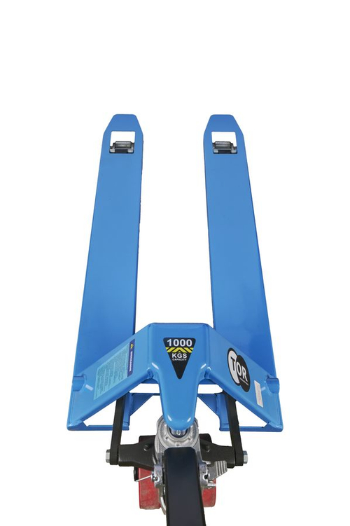 Тележка гидравлическая низкопрофильная 35 мм 1000 кг 1150 мм полиуретановые колеса TOR WH-10L