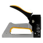 Степлер металлический, скобы в комплекте, 2К рукоятка, тип 53, 6-10 мм Denzel