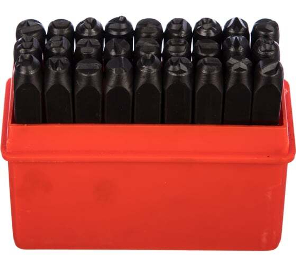 Буквенные клейма № 5 (латинский шрифт, сталь) GRIFF g111045