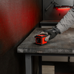 Лазерный уровень XQB RED Basic SET, 10 м, красный луч, батарейки, резьба 1/4" MTX