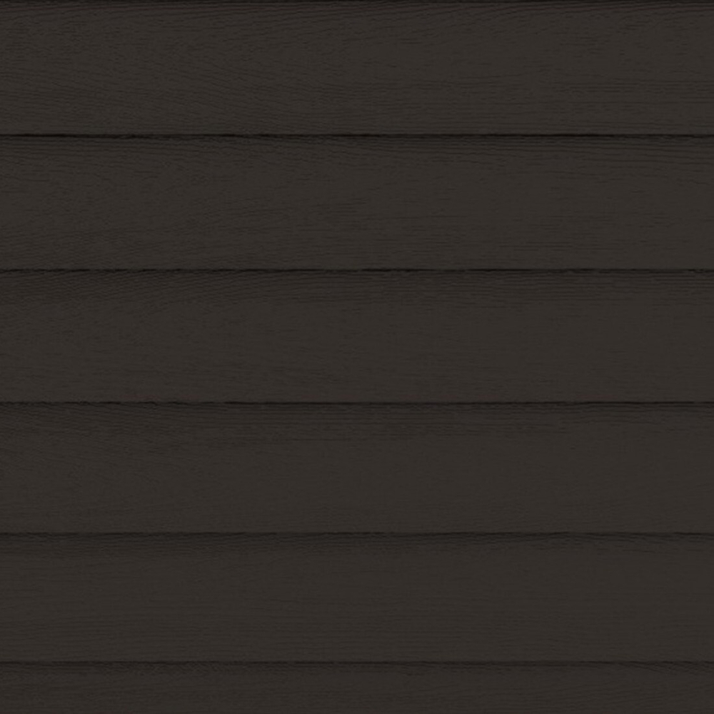 Фибросайдинг Decover Dark чёрный 3600х190х8 мм (0,684 м2), шт