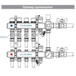 Расходомер для коллектора ¾"ек x ¾"ек Valtec VT.FLC15.0.0