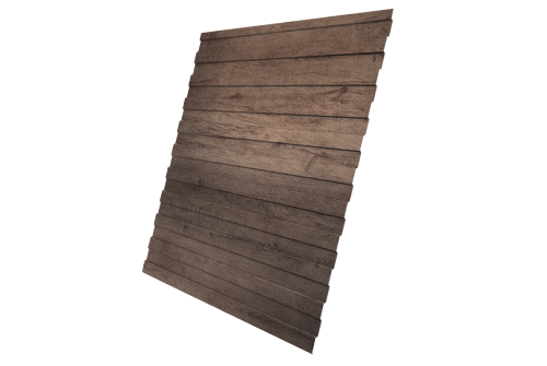 Профнастил C8A 0,45 Print Premium Almond Wood Fresh