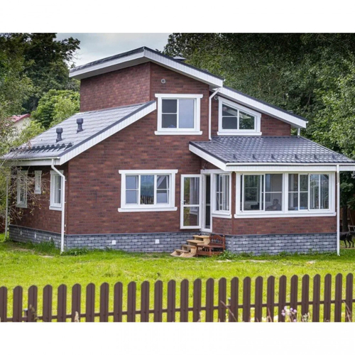 Фасадная плитка (0,250*1,0м) Терракотовый кирпич, HAUBERK 2 кв.м/упак