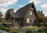 Кронштейн желоба Lux, шоколад