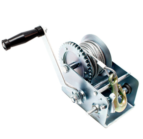 Лебедка ручная TOR ЛФ-2000 (FD) г/п 0,9 т длина троса 20 м