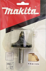 Кромочная калевочная фреза 12.7R, 50.8х25.4, S12, 2T Makita D-11374
