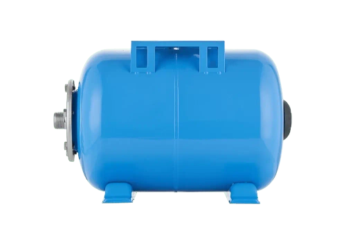 Гидроаккумулятор ГГ 50МН 50л горизонтальный (фланец нерж., БЭЗ)