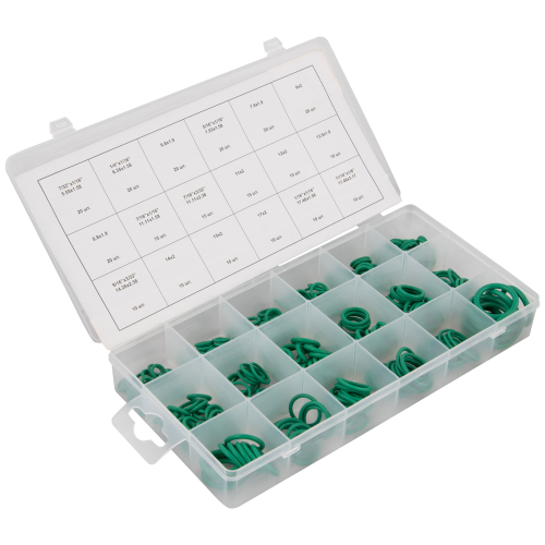 WDK-214044 Набор уплотнительных колец для автокондиционеров, цвет зеленый 270шт