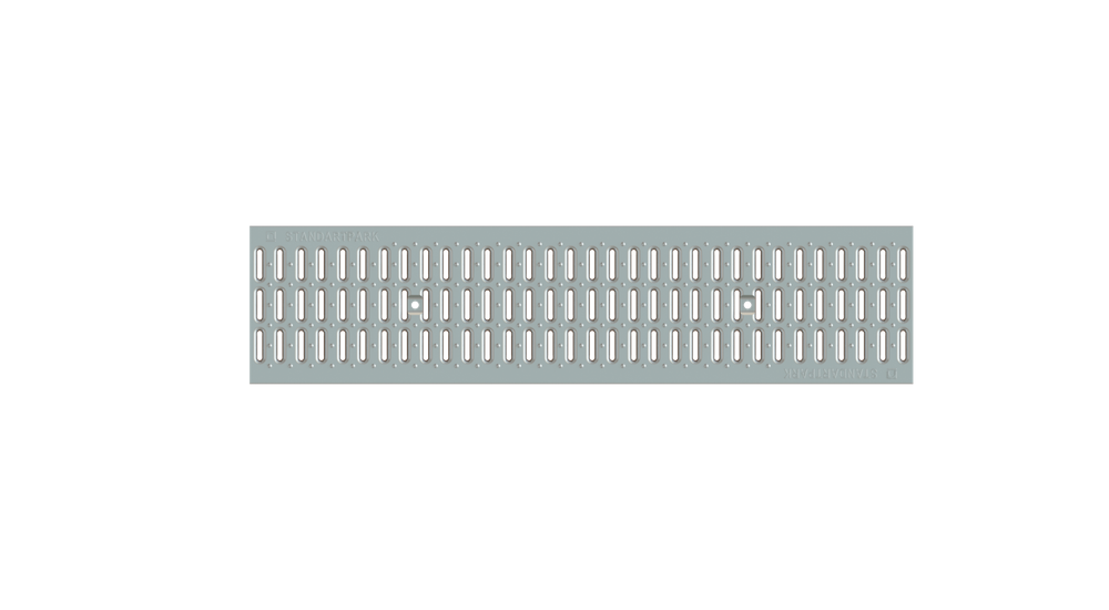 Решетка штампованная Basic DN200 оцинкованная кл. А15