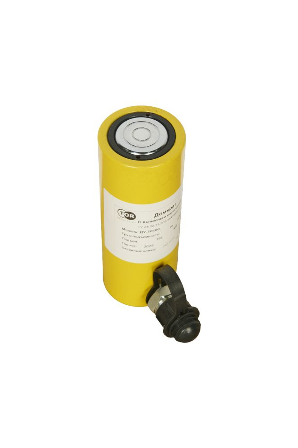 Домкрат гидравлический грузовой TOR ДУ10П100 10 т односторонний