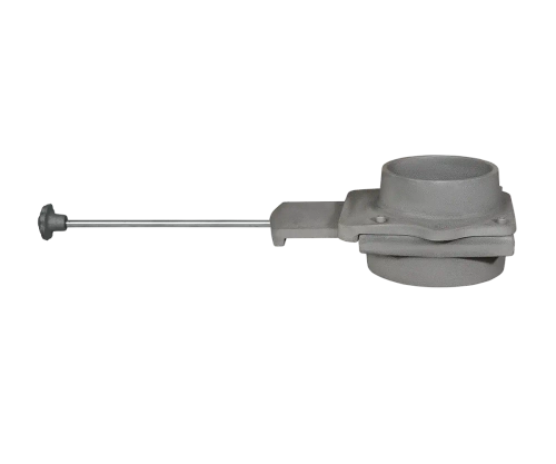 Шибер чугунный GFS (выдвижной) для d-115/500 (м/п)