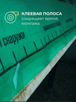 Гидро-ветрозащитная мембрана Knauf Защита AX супердиффузионная 60 м2, рул