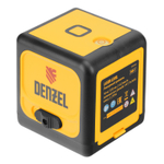 Лазерный уровень DQB-T, 30 м, зеленый луч, батарейки, штатив Denzel