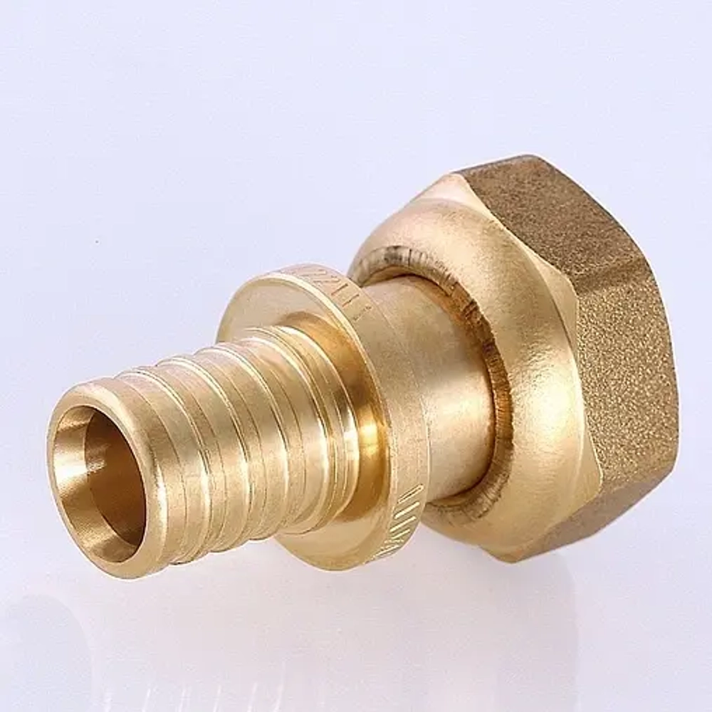 Муфта аксиальная с накидной гайкой 16мм x ½"нг Valtec VTm.422.G.001604