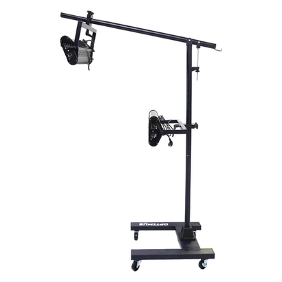 OPT-F22 Двухкассетная мобильная ИК сушка на двухсекционной стойке