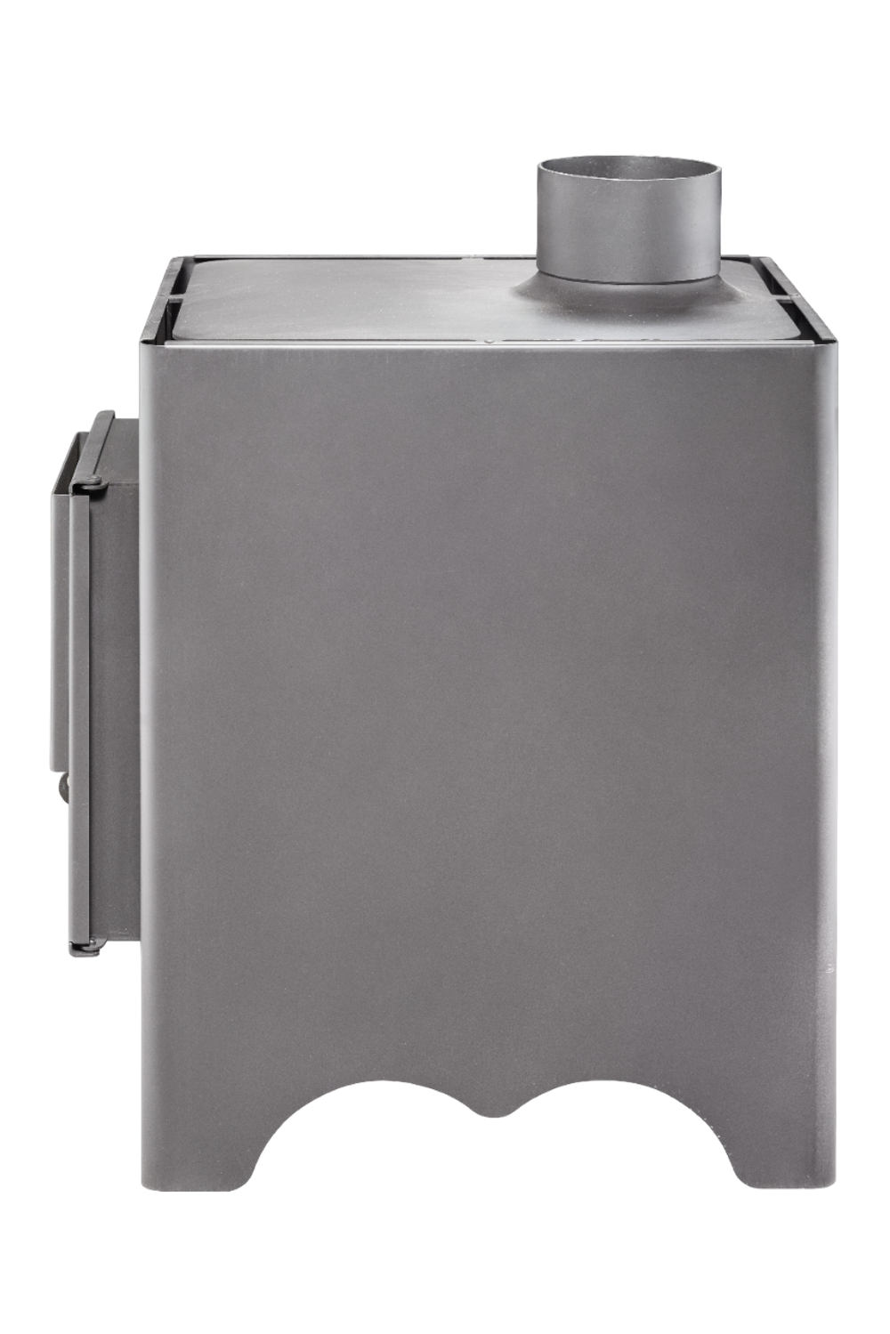 Дровяная отопительная печь "Умка" в кожухе