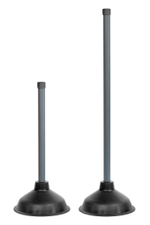 Вантуз КРОКОЧИСТ для удаления засоров усиленный, чаша 16 см., пластиковая ручка 30 см.