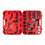 WDK-214310 Набор для проверки герметичности системы охлаждения, 28 предметов