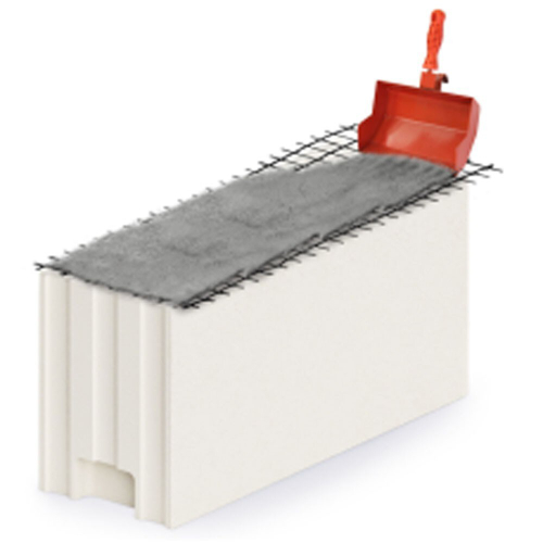 Силикатный блок Поревит СБПу-180 500х180х250 мм для внешних стен и перегородок, под