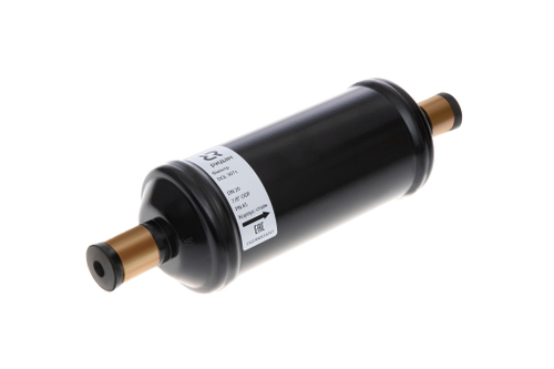 Ридан 023Z0070R — Герметичный фильтр-осушитель с твердым сердечником DML 306S (80% mol + 20% al), присоединительные патрубки 3/4"