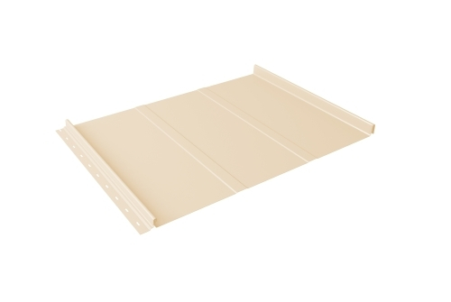 Кликфальц Line Grand Line 0,5 Satin с пленкой на замках RAL 1015 светлая слоновая кость