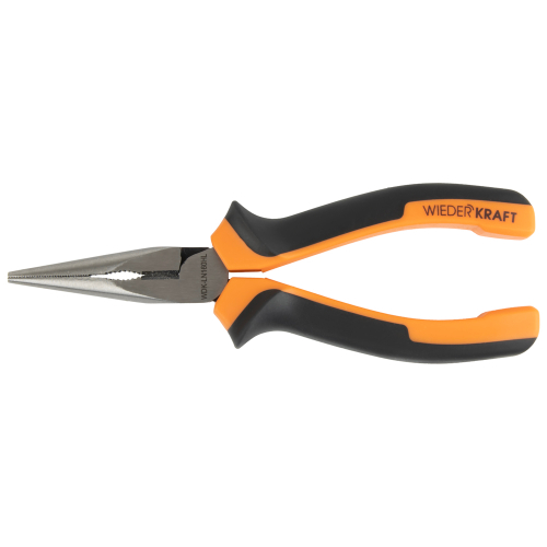 WDK-LN160HL Длинногубцы с двухкомпонентной рукоятью, 160 мм.