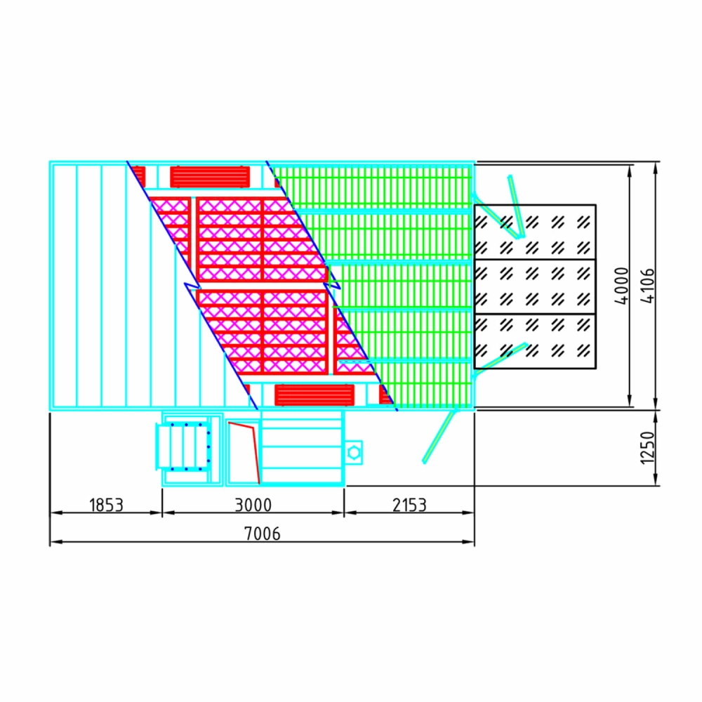 WDK-210H Окрасочно-сушильная камера