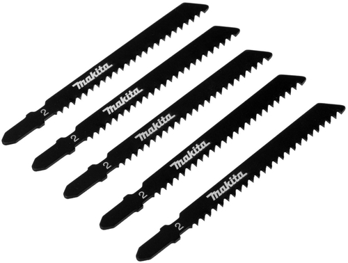 Лобзиковая пилка для дерева, 100 мм, HCS, 8TPI, 5 шт. Makita D-34877