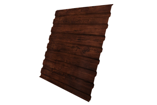 Профнастил C20A 0,45 Print Elite Cherry Wood TwinColor